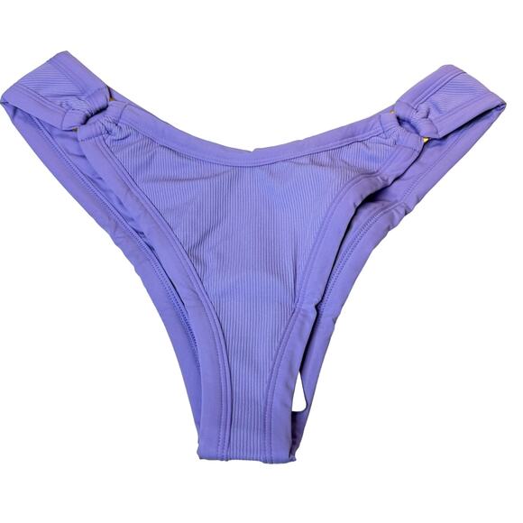 L*Space Ribbed Anna Bikini Bottom - Wisteria NWT Size XL - Picture 3 of 6